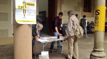 Recoliida a la UB 20/4/15